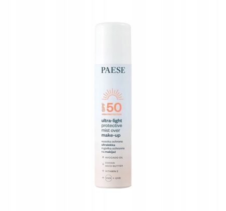 PAESE Ultralekka mgiełka ochronna pod makijaż SPF 50 75 ml