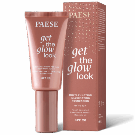 PAESE Get The Glow Look podkład rozświetlający SPF20
