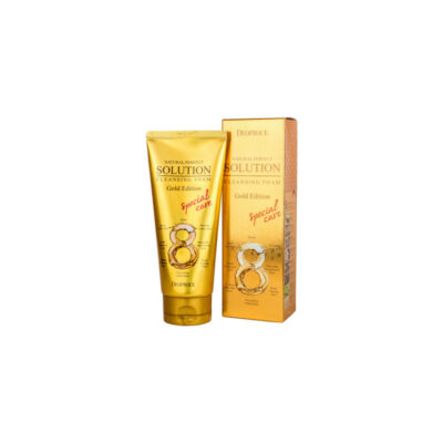 DEOPROCE Natural Perfect Soultion Cleansing Foam Gold Edition